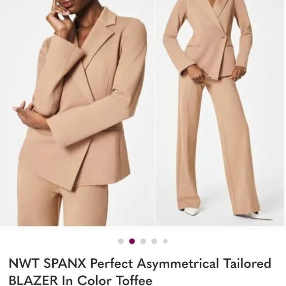 SPANX Jackets & Blazers - SPANX Women's Tan Blazer Jacket